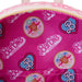 Sac à dos Loungefly Barbie porté sur le dos, illustrant son style et sa taille compacte