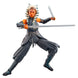 Ensemble complet de la figurine Ahsoka Tano avec ses accessoires, prêt pour la collection Star Wars
