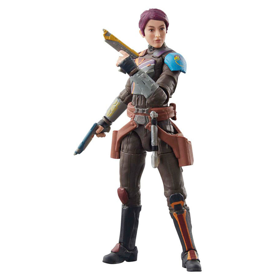 Accessoires inclus avec la figurine Star Wars Black Series Ahsoka Sabine Wren
