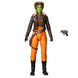 Figurine articulée General Hera Syndulla Star Wars 15cm vue de face avec accessoires