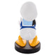 Détail du support Donald Duck tenant une manette PlayStation 5 DualSense