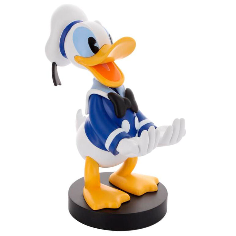 Vue latérale du support Disney Donald Duck en plastique robuste de 20cm