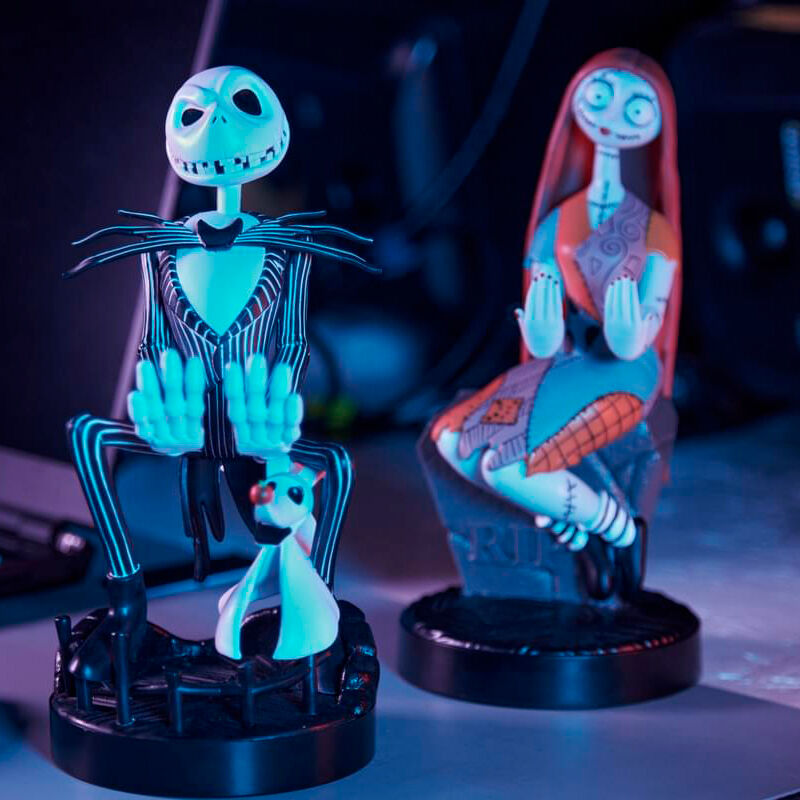 Support manette Jack Skellington exposé avec éclairage studio pour photo produit