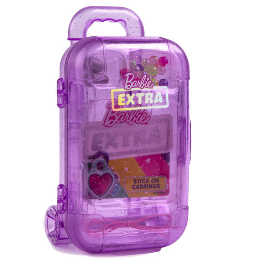 Emballage officiel MATTEL de la mini valise Barbie avec accessoires assortis