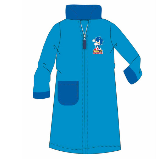 Robe corail Sonic the Hedgehog SEGA pour enfant, tailles 4 à 10, vue frontale sur fond blanc