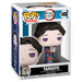 Figurine Funko POP Tamayo de Demon Slayer Kimetsu no Yaiba vue de face avec détails colorés et boîte vitrine