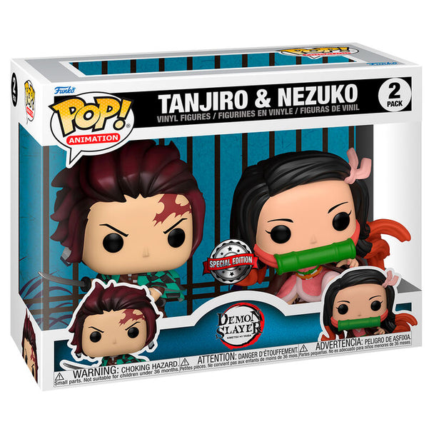 Figurine Funko POP de Tanjiro Kamado en tenue traditionnelle avec son épée, issue de Demon Slayer