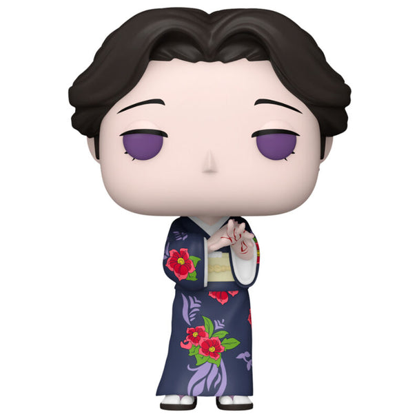 Emballage de la figurine Funko POP Tamayo Demon Slayer Kimetsu no Yaiba montrant la boîte fenêtre et le design collector