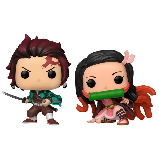Figurine Funko POP de Nezuko Kamado en mode démon, avec détails soignés et expression unique