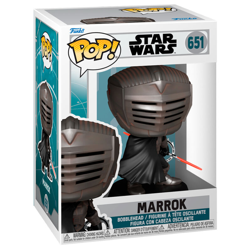 Figurine Funko POP de 9 cm représentant Ahsoka Marrok de Star Wars avec détails précis en vinyle