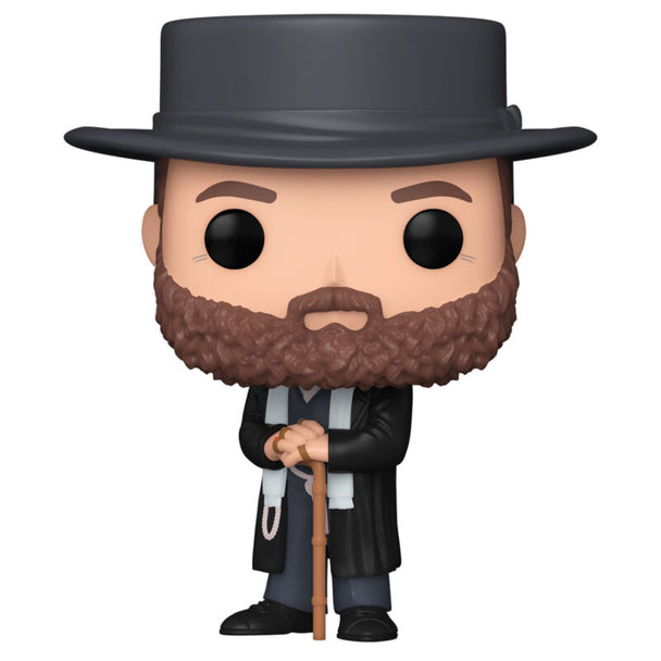 Boîte vitrine de la figurine Funko POP Alfie Solomons avec design officiel Peaky Blinders