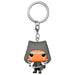 Zoom sur le porte-clés Ahsoka Tano FUNKO Pocket POP montrant les couleurs vives et détails précis de la figurine