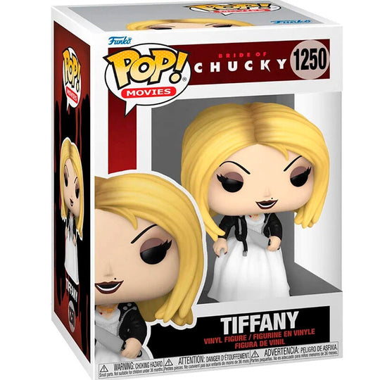 Figurine Funko POP Bride of Chucky Tiffany en vinyle de 9 cm dans sa boîte vitrine