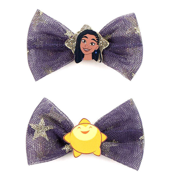 Accessoires cheveux Disney Wish CERDÁ avec motifs colorés et personnages Disney pour enfants