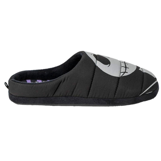 Chaussons Disney L'Étrange Noël de Mr Jack présentés de côté pour montrer la forme ergonomique