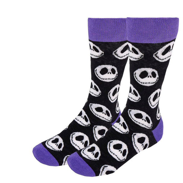 Chaussettes Disney L'Étrange Noël de Monsieur Jack avec motifs colorés et détails soignés