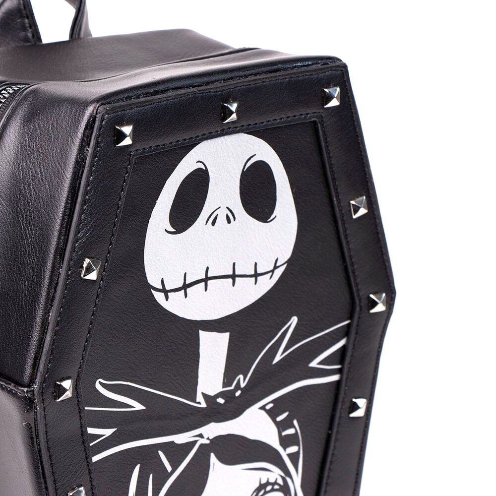 Sac à dos Disney Nightmare Before Christmas CERDÁ vue de face avec design coloré et logo officiel