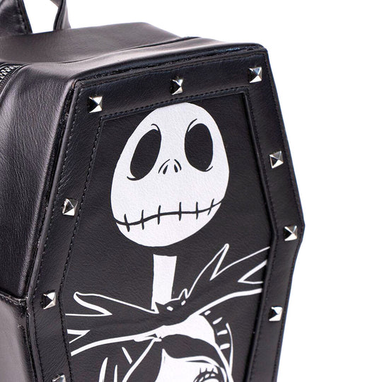 Sac à dos Disney Nightmare Before Christmas CERDÁ vue de face avec design coloré et logo officiel