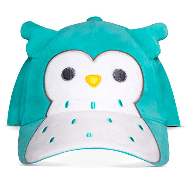 Peluche Squishmallows Winston Cap vue de face avec ses couleurs vives et son sourire doux