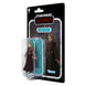 Figurine Star Wars Ahsoka en pose d'action avec accessoires sur fond blanc