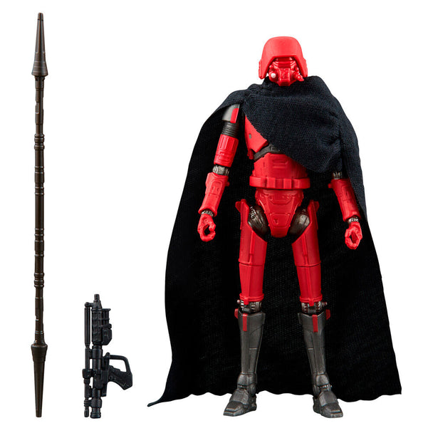 Gros plan sur la tête détaillée de la figurine HK-87 d'Ahsoka de 9,5 cm par HASBRO