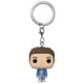 Vue rapprochée du porte-clés BTS RM montrant les détails précis de la figurine Funko