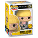 Packaging fenêtre de la figurine Funko POP Monica Geller avec logo Friends visible