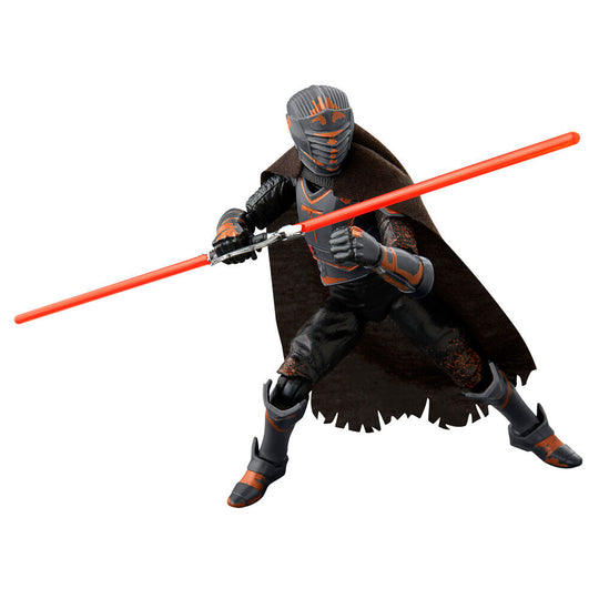 Vue latérale de la figurine articulée Ahsoka Marrok mettant en valeur les articulations