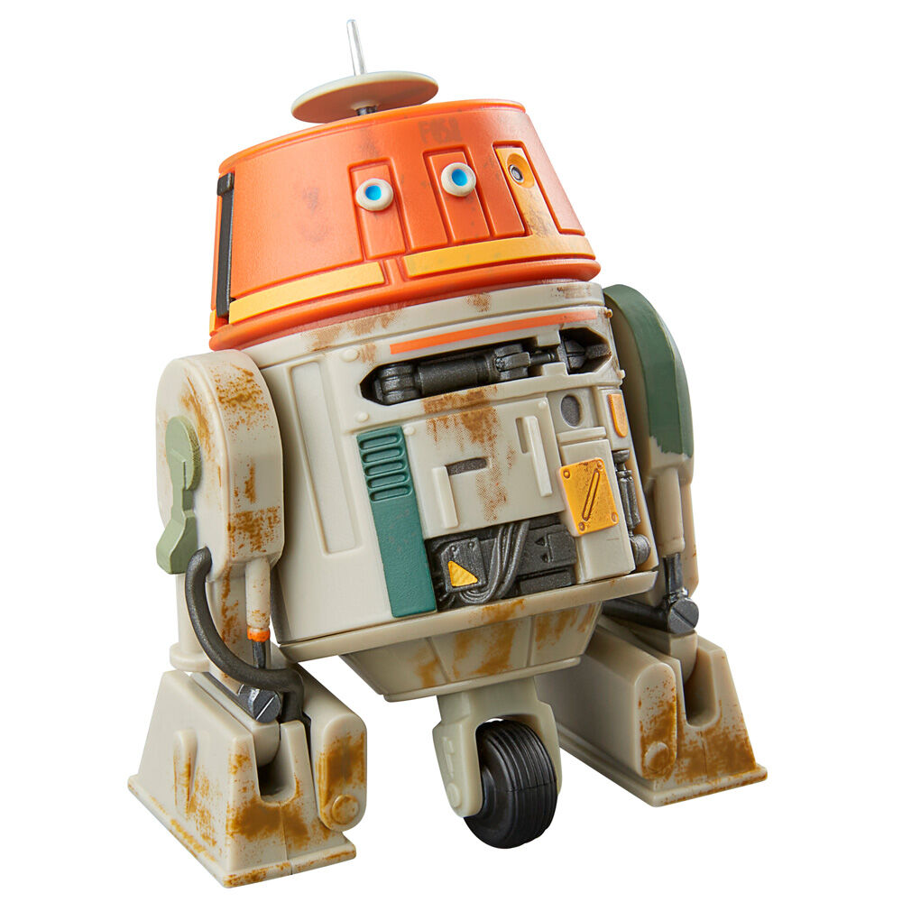 Vue arrière de la figurine articulée Chopper C1-10P montrant les détails du dos