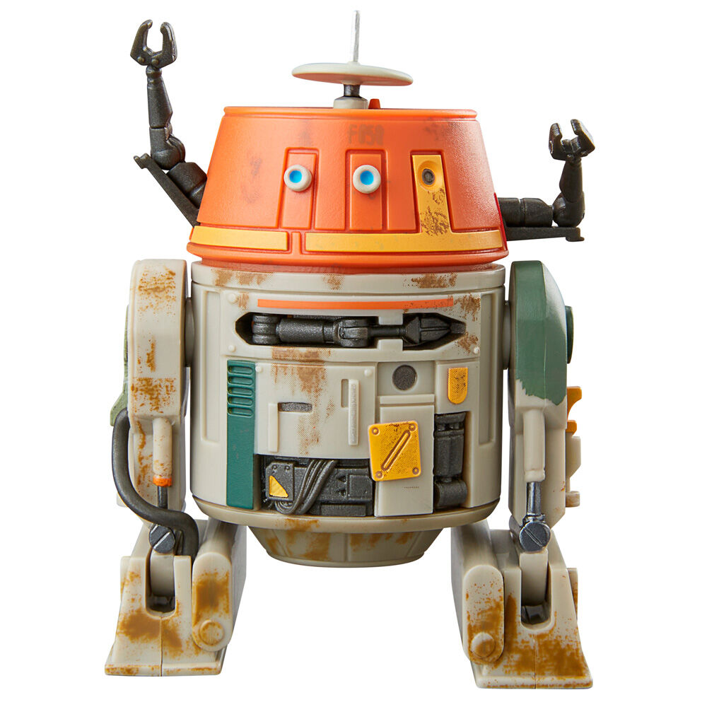 Packaging officiel HASBRO de la figurine Star Wars Chopper C1-10P avec logo The Black Series