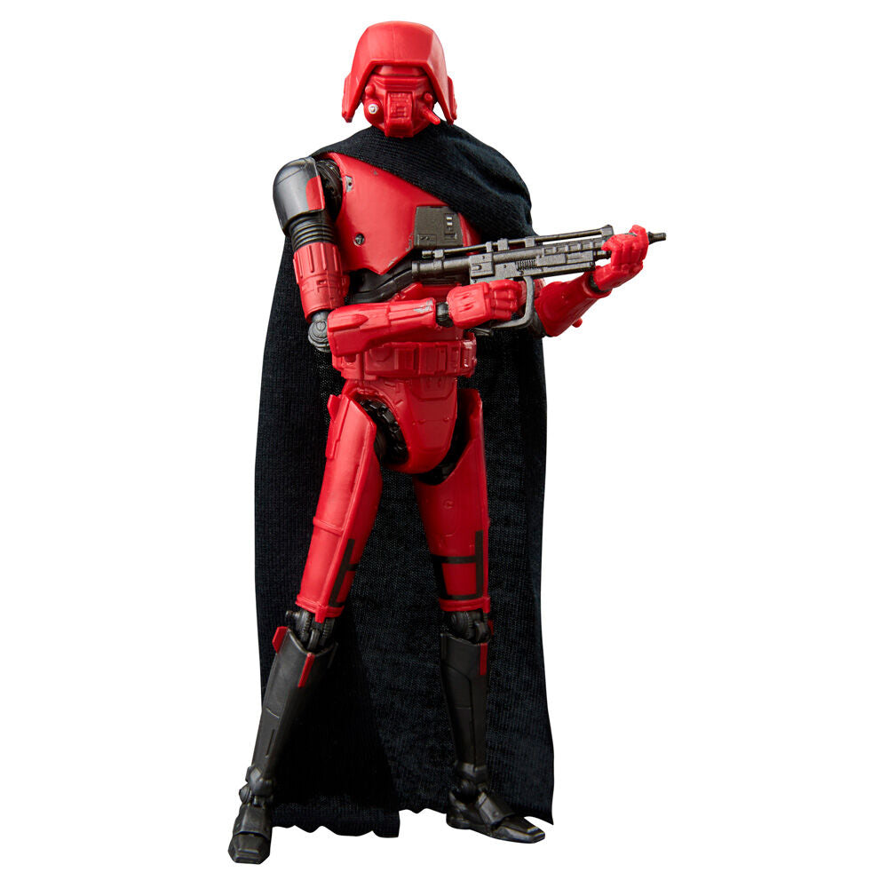 Figurine HK-87 posée sur un socle, idéale pour exposition dans une collection Star Wars