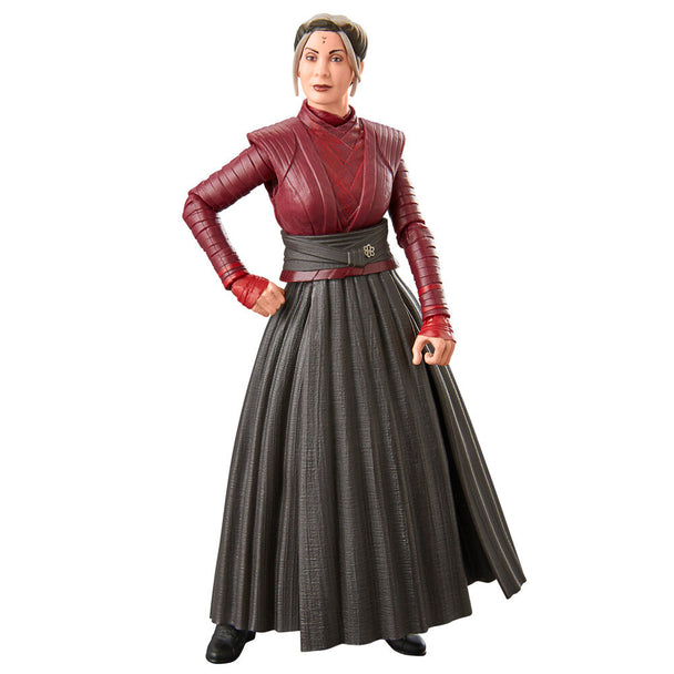 Figurine Morgan Elsbeth de Star Wars The Black Series vue de face avec détails précis