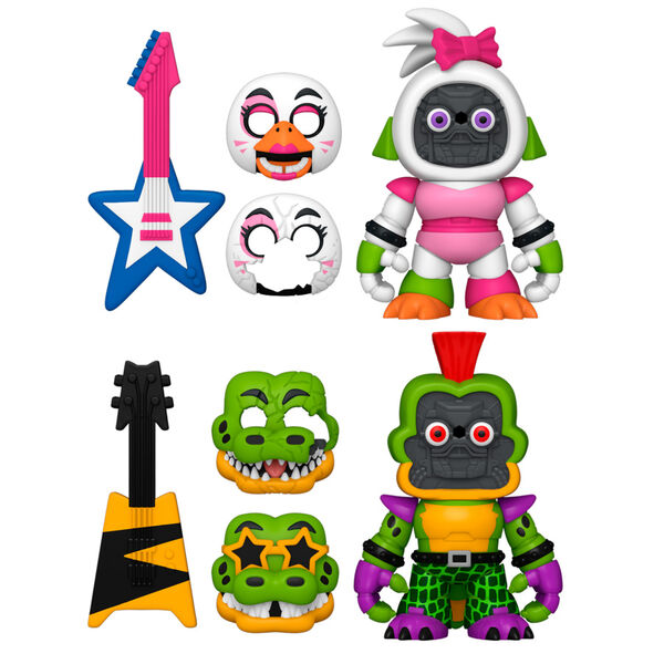 Figurine Funko POP Glamrock Chica de Five Nights at Freddy's avec son design vibrant et lumineux