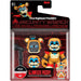 Image rapprochée de la figurine Glamrock Freddy montrant les textures et finitions premium de la figurine Funko officielle.