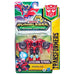 Vue rapprochée du visage détaillé d'une figurine Transformers Cyberverse Hasbro