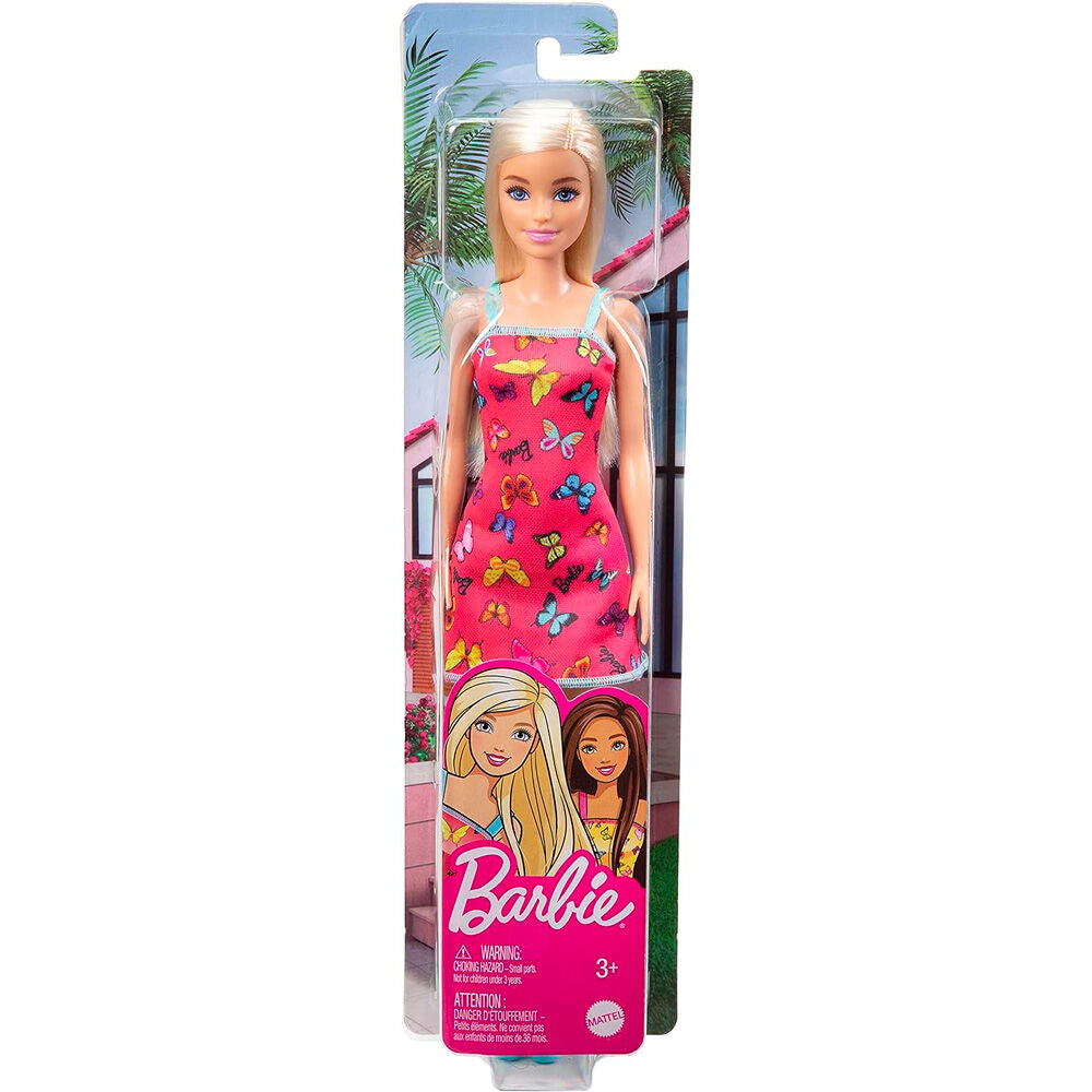 Vue arrière de la poupée Barbie Papillon montrant les ailes déployées