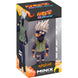 Figurine Kakashi Minix 12cm vue de face avec détails précis du visage et tenue ninja