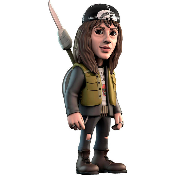 Profil gauche de la figurine Eddie Minix Stranger Things en 12cm de hauteur