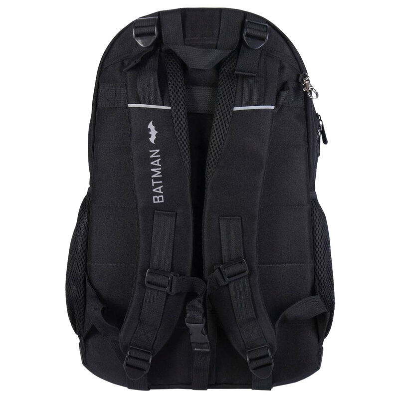 Sac à dos Batman DC Comics CERDÁ vue de face avec logo emblématique