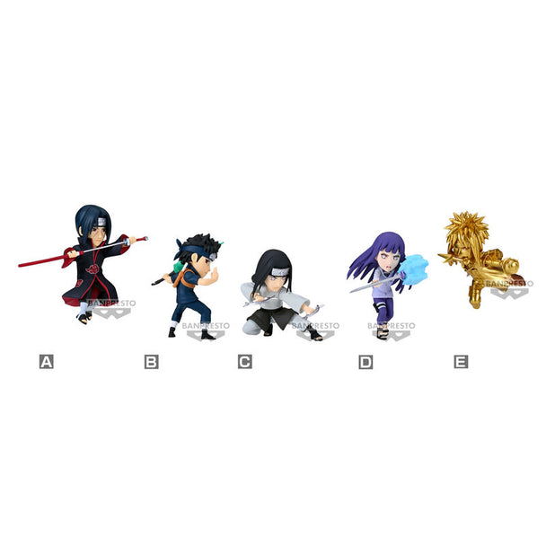 Figurine Naruto Shippuden Narutop99 vol.3 de 7 cm vue de face avec détails précis