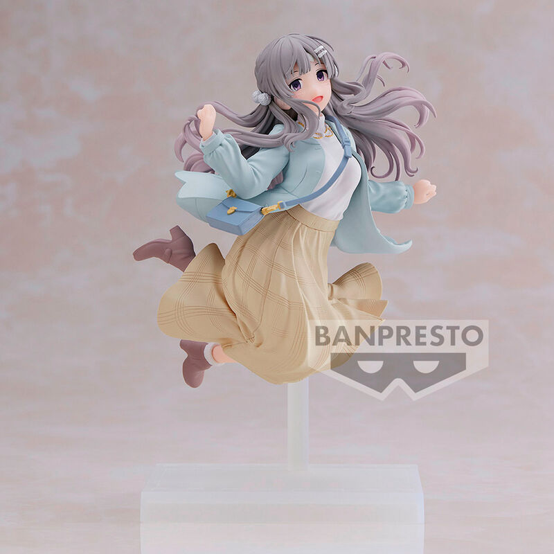 Profil gauche de la figurine Kiriko Yukoku montrant la finesse des vêtements et accessoires