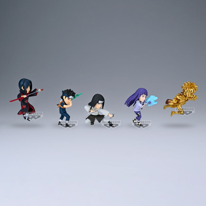Zoom sur les détails de la figurine Naruto Shippuden Narutop99 vol.3 de 7 cm, finition soignée