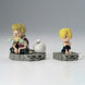 Vue latérale de la figurine Sanji & Zeff One Piece World Collectable Stories