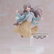 Photo rapprochée du visage expressif de Kiriko Yukoku sur la figurine BANPRESTO 13 cm
