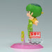 Photo de la figurine Urusei Yatsura Ten Q Posket posée sur une surface blanche avec éclairage neutre