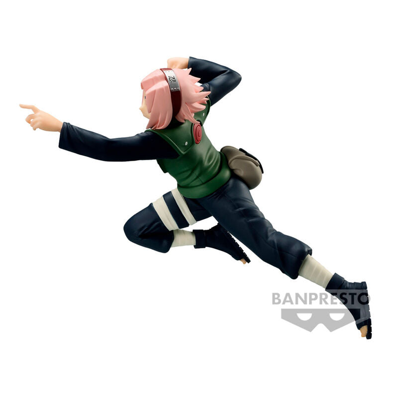 Photo de la figurine Haruno Sakura II BANPRESTO avec un fond neutre pour collection