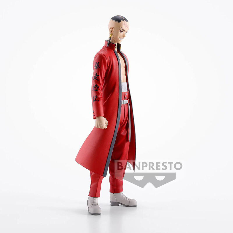 Vue arrière de la figurine Kakucho mettant en valeur les finitions et la qualité BANPRESTO