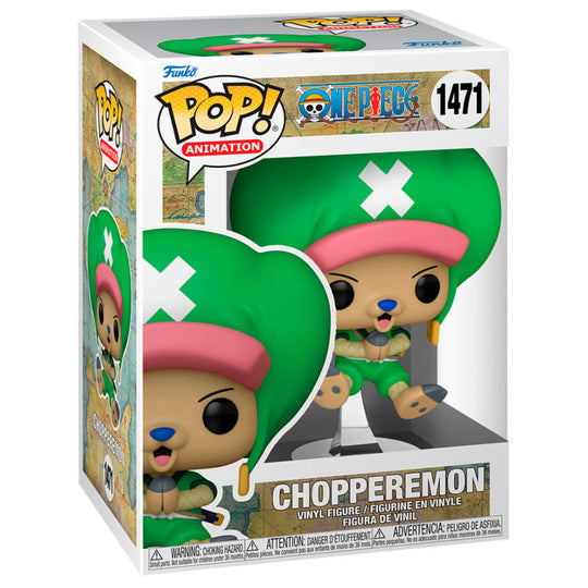 Figurine Funko POP Chopperemon One Piece en vinyle de 9cm dans sa boîte fenêtre cadeau