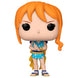 Vue rapprochée de la figurine Funko POP Onami avec détails précis du personnage de One Piece