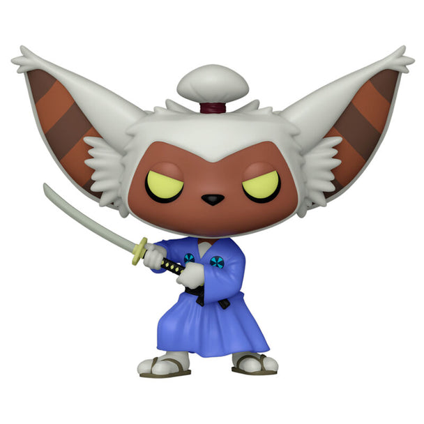 Vue rapprochée de la figurine Funko POP Momo montrant les détails du personnage de la série Avatar The Last Airbender